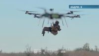 За първи път Украйна евакуира ранен войник от фронта с дрон, апаратът изминава 62 км за над час (ВИДЕО)