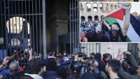 Протестиращи с палестински знамена щурмуваха Колизеума в Рим, полицията използва сълзотворен газ (ВИДЕО)