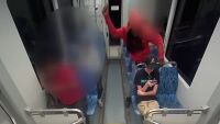 Кадри улавят смъртоносното нападение над украинка във влак в САЩ