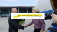 Военният министър: Няма GPS смущения при Кугърите в деня на кацането на самолета на Фон дер Лайен