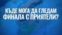 Къде да гледаме финала заедно? (Обновява се)