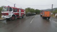 Дъжд спаси село Димовци от евакуация след ураганен вятър и разрастващ се пожар