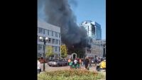 Руски дрон удари Академията на науките в Киев