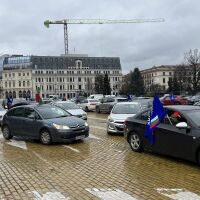 Проведе се протестно автошествие в София заради високите цени на горивата