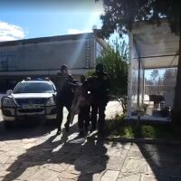 Зрелищни арести в Хасково (ВИДЕО)