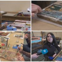 От няколко месеца до няколко години: Кое е единственото място у нас, където студенти реставрират икони?