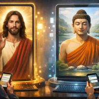 „Говори с Исус срещу $1.99 в минута“: Вярата влиза в ерата на изкуствения интелект