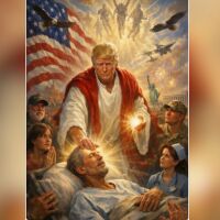 Доналд Тръмп изтри публикация, изобразяваща го като Исус