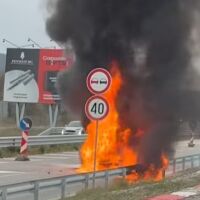 Две коли изгоряха край Владая и Драгичево, образуваха огромни тапи