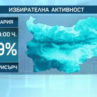 „Алфа Рисърч“:  Избирателната активност към 9:00 ч. е 4,9%