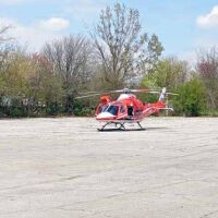 Медицински хеликоптер е задействан за 40-годишна жена в кома