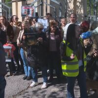 Делото за измъчване на животни: Пред Съдебната палата се проведе протест на природозащитници