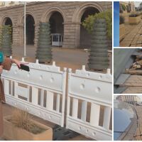 Оградиха Ларгото заради счупени и разместени плочки