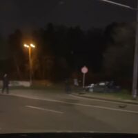 Тежка катастрофа на „Цариградско шосе“, кола е &quot;изхвърчала&quot; върху тревна площ (ВИДЕО)