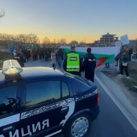 Протест срещу състоянието на  пловдивското Околовръстно шосе го блокира (СНИМКИ)