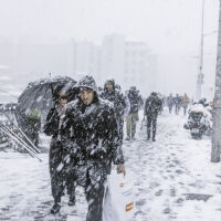Студена вълна нахлува в Турция със силни северни ветрове и сняг