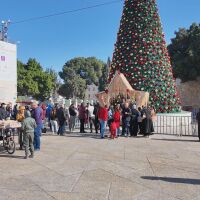 Специално: На Рождество във Витлеем - хиляди дойдоха в рождения град на спасителя