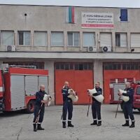 Хит в мрежата: Огнеборци с гайди с необичаен поздрав за Коледа (ВИДЕО)