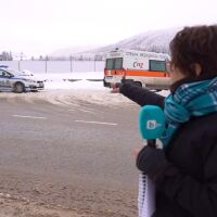 Бившата хижа, до която са намерени трите тела, е горяла