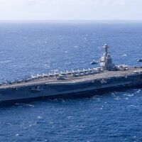 САЩ изпратиха най-големия самолетоносач в света в Близкия Изток