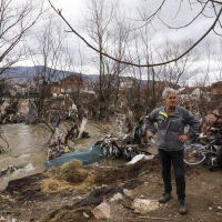 Обилни валежи предизвикаха наводнения и евакуации в Северна Македония