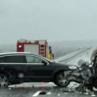 Тежка катастрофа на АМ „Тракия“ край Чирпан (СНИМКИ)