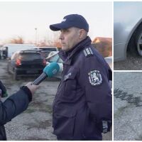 Гонка със 160 км/ч и шипове на пътя: Полицията в Сливен спря системен нарушител след зрелищна акция