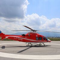 Медицински хеликоптер транспортира 8-месечно бебе в тежко състояние и 91-годишна жена