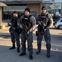 Жандармеристи по улиците на София, Варна, Бургас и Пловдив в първия ден на 2026 г. (СНИМКИ)