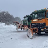 490 снегорина почистват републиканската пътна мрежа