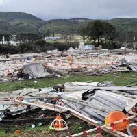 "Щети с библейски размери": Торнадото в Гърция "погребва" птицеферма с 30 000 пилета, щетите надхвърлят милион евро