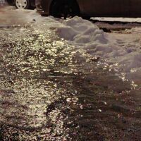 Заледени улици и тротоари в Русенско(СНИМКИ)