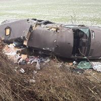 Петима украинци са пострадали при катастрофа край Мъглиж (СНИМКИ)