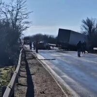 Катастрофата край Телиш: Камионът е влачил колата на бившия кмет на Червен бряг около 20 м