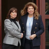 Държавният глава се среща с Велислава Делчева и Мария Филипова