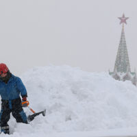 Москва регистрира най-обилния снеговалеж за последните над 200 години