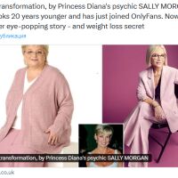 Екстрасенската на принцеса Даяна отслабна със 112 кг., изглежда с 20 години по-млада