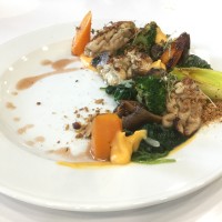 Николай Попов от MasterChef приготвя глазиран мозък със спанак и гъби