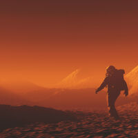 Прашна буря е „изпила“ водата на Марс?