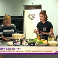 Морско дъно в чинията на Божана Кацарова 