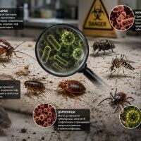 Заболявания и инфекции, които пренасят различните вредители 