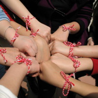 Първата мартеница е направена от Ахинора, жената на хан Аспарух