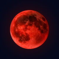 Обещаващо драматично „кървавочервена“: Пълно лунно затъмнение „преобразява“ Луната 