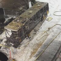 Най-малко шестима загинали при пожара в автобус в Швейцария (ВИДЕО)