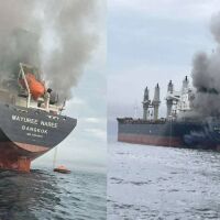 Три кораба са ударени от неизвестни снаряди в Ормузкия проток