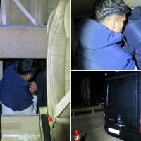 Гранични полицаи задържаха 10 незаконни мигранти, укрити в тайник