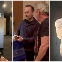 Шон Пен получи "украински Оскар", направен от вагон, повреден при руска атака (ВИДЕО)