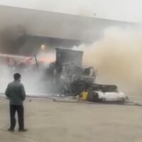 Изгорелият тир на ГКПП „Капитан Андреево": Разследват палеж по непредпазливост 