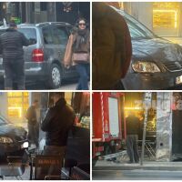 Автомобил с българска регистрация се вряза в кафене в центъра на Атина