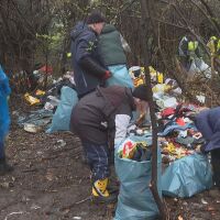 Около 50 тона отпадъци са събрани в "Люлин" в първия ден на пролетното почистване в София